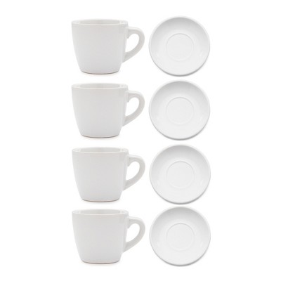 plastic and metal BODUM 5 X Bodum Espresso Coffee Cups & Saucers 