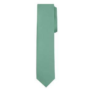 Jacob Alexander Men's Solid Color 2" Skinny Neck Tie - 1 of 4