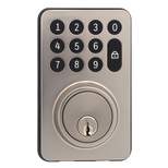 Honeywell Digital Deadbolt Door Lock with Electronic Keypad - Matte Silver