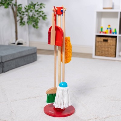 Melissa &#38; Doug Let&#39;s Play House! Dust, Sweep &#38; Mop 6pc Set_3