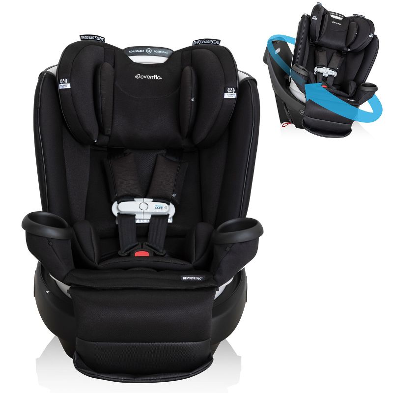Evenflo Gold Revolve 360 Extend All-in-One Rotational Convertible Car Seat with Sensor Safe , 1 of 32