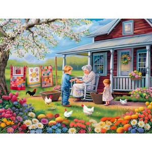 Sunsout Memaws Helpers 500 pc   Jigsaw Puzzle 77143 - 1 of 4