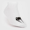 Venum Classic Footlet Socks 3-Pack - White/Black - 2 of 2