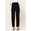 Hello Miz Women's Relax Fit Over The Belly Maternity Pants - 3 of 4