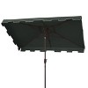 Zimmerman 6.5 X 10 Ft Rectangle Market Umbrella - PAT8300 - Safavieh - 4 of 4