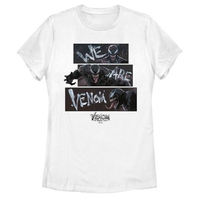 Women's Marvel Venom: Let There be Carnage We are Venom Comic T-Shirt