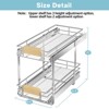 LOVMOR Pull Out Cabinet Organizer with Wooden Handle - 3 of 4