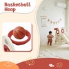 4 in 1 Slide Climber Swing Set, Freestanding Toddler Slide Climber Playset with Basketball Hoop, Toddler Playground Indoor Outdoor - 3 of 4