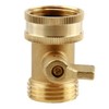 Maggift Landscape Equipment Parts and Accessories, Heavy-Duty Adjustable Twist Hose Nozzle, Versatile, Easy to Use, Gold, 1.18"*1.18"*1.77" - 2 of 4