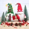2Pcs Christmas Gnomes Plush Decorations, Christmas Elf Gnomes Swedish Tomte Plush Gnome - Xmas Thanksgiving Home Party Ornaments Boy Girl Decor - 4 of 4