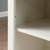 HDZNVF Farmhouse Storage Cabinet with Sliding Barn Door & Wine Shelf - 3 of 4