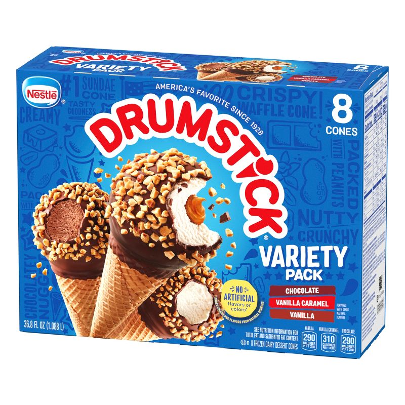 Nestle Drumstick Variety Ice Cream Cones - 8ct, 6 of 16