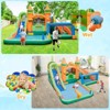 Infans Inflatable Water Slide w/Long Slides Splash Pools Climbing Wall Blower Excluded - 4 of 4