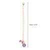 Unique Bargains Chain Bow Water Cup Pendant 1 Pc - 2 of 4