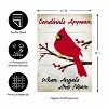 Evergreen When Angels are Near Applique Garden Flag 12 x 18 Inches Indoor Outdoor Decor - 4 of 4