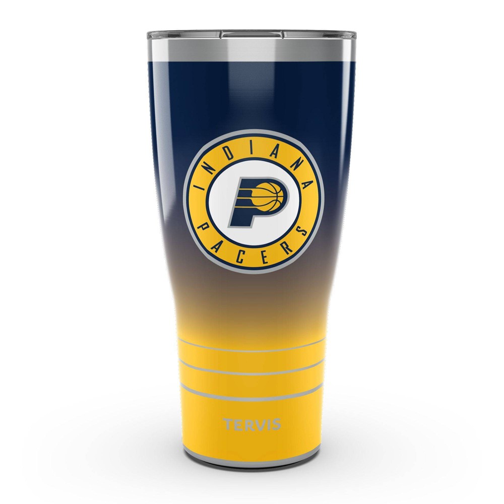 Photos - Glass NBA Indiana Pacers 30oz Ombre Stainless Steel Tumbler