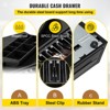 VEVOR Cash Register Drawer, 16\" 12 V, for POS System with 5 Bill 8 Coin Cash Tray, Removable Coin Compartment & 2 Keys Included, Black - 4 of 4
