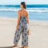Women's Boho Chic Printed Jumpsuit for Beach Getaways - Cupshe - 3 of 4