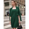 EXLURA Women's Professional Business Lightweight Blazer Dress Suit Sets 2 Piece Work Office Fashion Outfits - 3 of 4