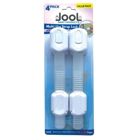 Jool Baby Products Sliding Cabinet Locks 4 Pack