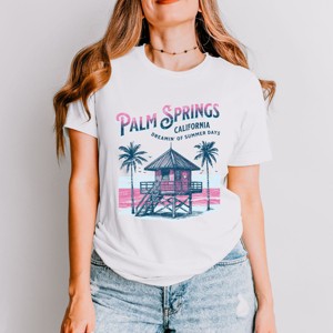 Simply Sage Market Palm Springs Summer Days Short Sleeve Tee - 1 of 4