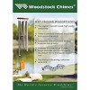 Woodstock Windchimes Singing in the Rain Chime, Wind Chimes For Outside, Wind Chimes For Garden, Patio, and Outdoor Decor, 25"L - 4 of 4