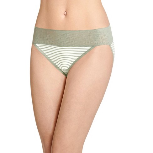 Jockey Generation™ Women's Soft Touch Logo String Bikini Underwear -  Wisteria Green M : Target