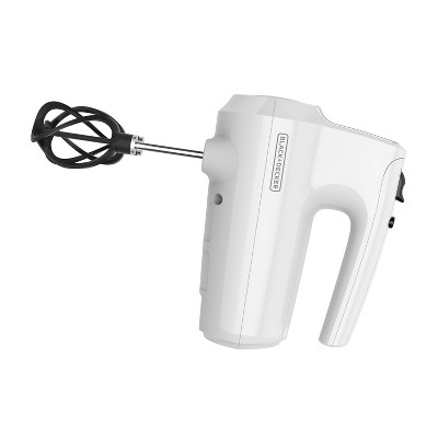 BLACK+DECKER Helix Performance Premium Hand Mixer 5-Speed Mixer White - MX610W