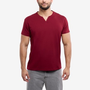 X RAY Men's Basic V-Notch Neck Short Sleeve T-Shirt - 1 of 4