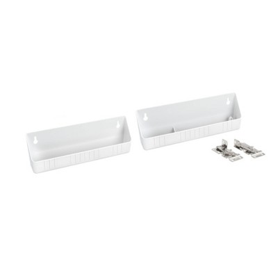 Hardware Resources TO11S-R 11-11/16 Plastic Tipout 2 Shallow Tray Set