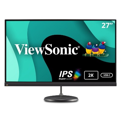 ViewSonic 1440p IPS FreeSync Monitor VX2785-2K-MHDU 27" Thin-Bezel with 60W USB C (Certified Refurbished)