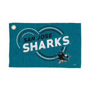 NHL Droplets Golf Waffle Fan Towel - 1 of 4