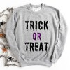 Simply Sage Market Women's Graphic Sweatshirt Trick Or Treat Puff Print - 3 of 4