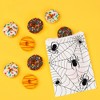 Big Dot of Happiness Creepy Spiders White Paper Treat Bags, Halloween Party Individual Candy Snack Favors, Greaseproof Sandwich Cookie Bags - 25 Count - 3 of 4