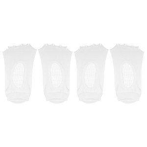 Unique Bargains Women's Non-Slip Yoga Pilates Barre Ballet Five Toe Socks with Grips - 1 of 4