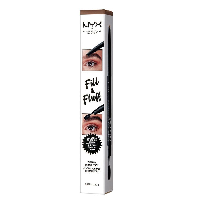 NYX Professional Makeup Fill & Fluff Eyebrow Pomade Pencil - 0.007oz, 6 of 10