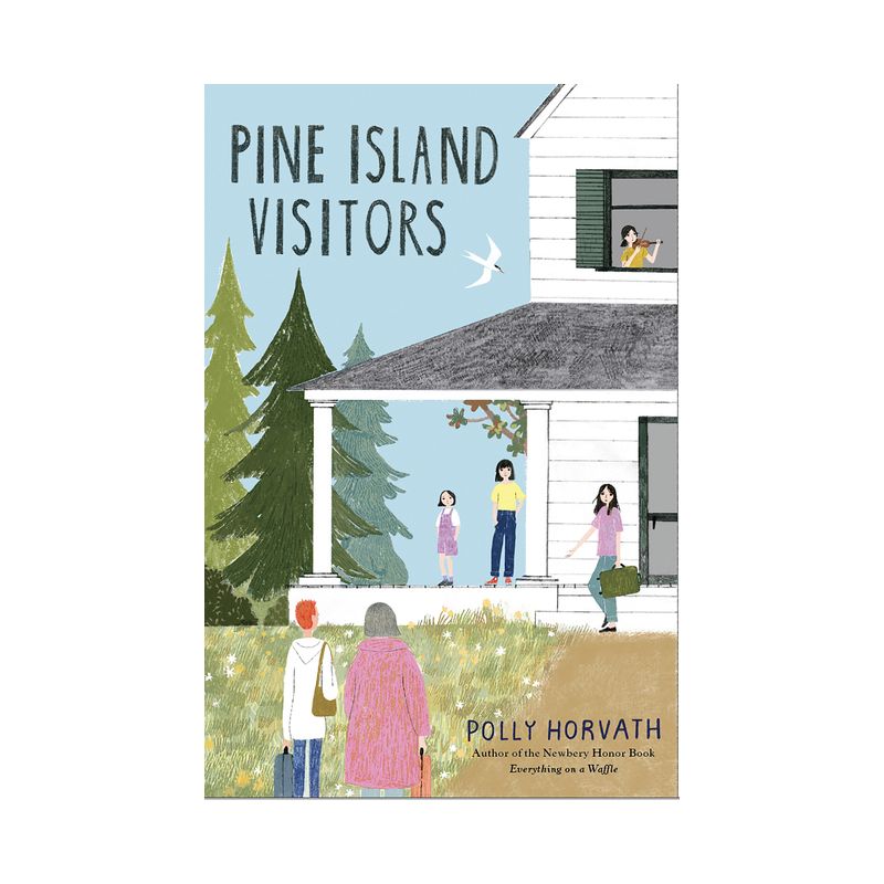 Pine Island Visitors - by  Polly Horvath (Hardcover), 1 of 2
