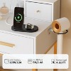 GAOMON Makeup Vanity Desk with Mirror and Lights, 4 Drawers, 2 Storage Shelves - 4 of 4