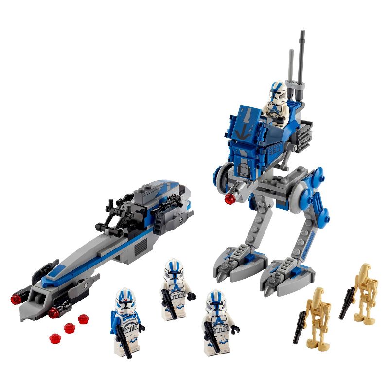 LEGO Star Wars 501st Legion Clone Troopers Building Kit, Cool Action Set for Creative Play 75280, 3 of 14
