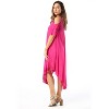 Riviera Sun Lace-Up Cold Shoulder Casual Dress with Tonal Embroidery - 2 of 3
