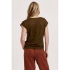 Women's Lacey Suede Top - Another Love - 3 of 4