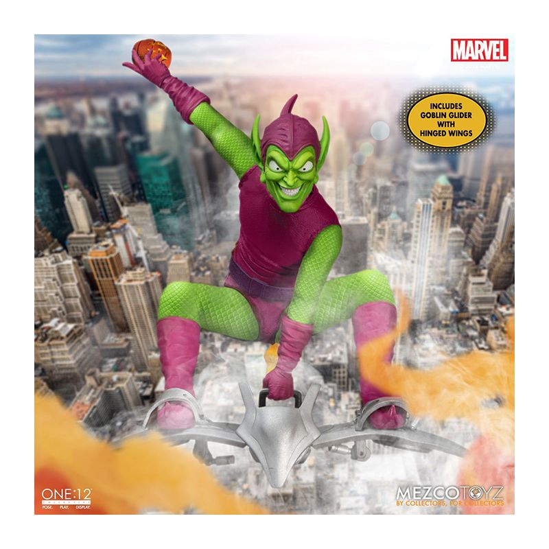 Green Goblin Deluxe Edition One:12 Collective | Marvel | Mezco Toyz Action figures, 2 of 6