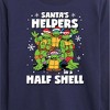 Boys' - Teenage Mutant Ninja Turtles - Santas Helpers In A Half Shell Long Sleeve Graphic T-Shirt - 2 of 4