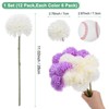 Unique Bargains Artificial Chrysanthemum Ball Flowers 11 Inch 12 Pcs - 3 of 4