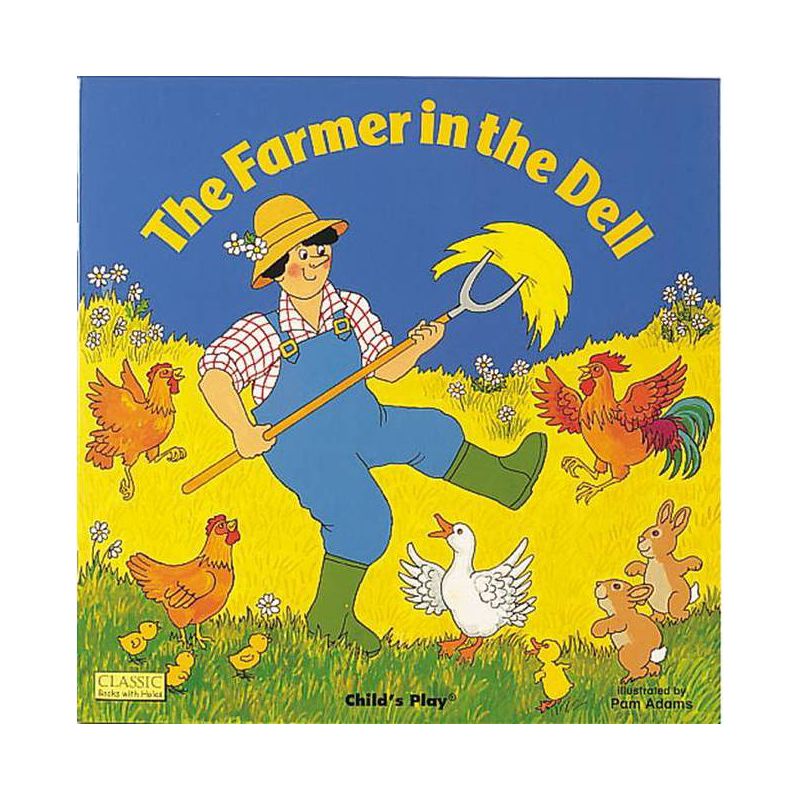 The Farmer in the Dell - (Classic Books with Holes 8x8) (Paperback), 1 of 2