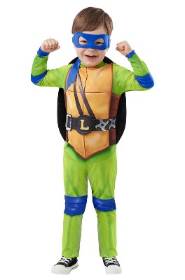 Rubie's Child's Teenage Mutant Ninja Turtles Donatello Costume Jumpsuit,  Shell, and Half-Mask, As Shown