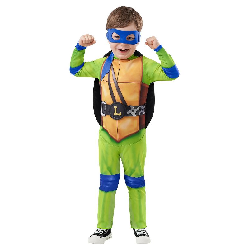 Teenage Mutant Ninja Turtles Leonardo Movie Toddler Costume, 1 of 2
