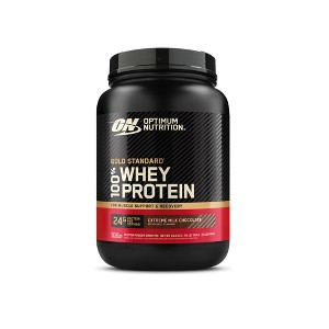 Optimum Nutrition Protein Powder Tub - Chocolate - 1.55lbs: Whey for Muscle Growth - 1 of 4