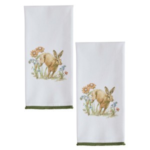 Park Designs Garden Glory Dishtowel Set of 2 - 1 of 4