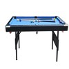 5.5 FT 3-in-1 Portable Pool Table,Stable Pool Table,Mini Billiard Table,Billiard Table,Table Tennis,Dining Table,with Safety Anti Collapse Locks Legs - 2 of 4